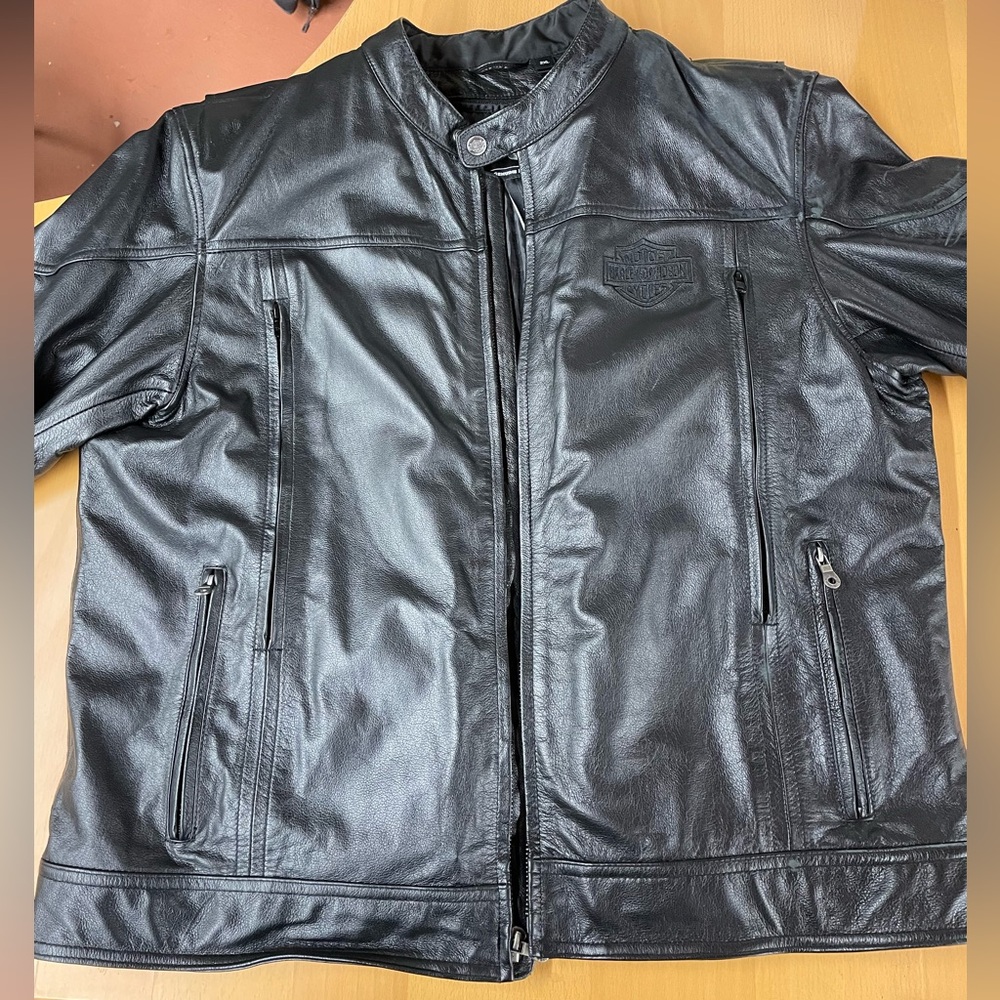 Harley Davidson insulated Leather Jacket